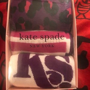 Kate Spade ♠️ Gift Box Set of 3 pairs